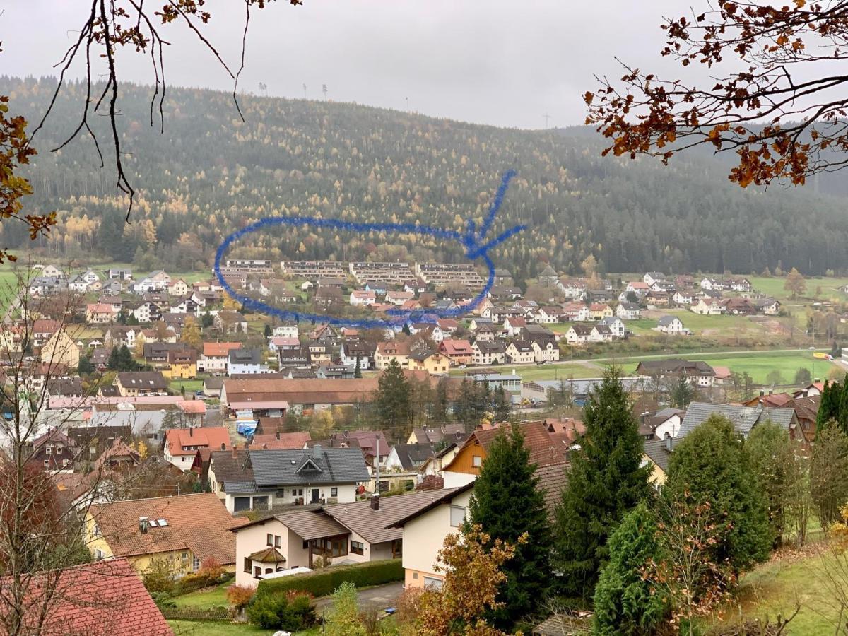 Appartement Mit Herrlicher Aussicht Uebers Murgtal Baiersbronn Exterior photo