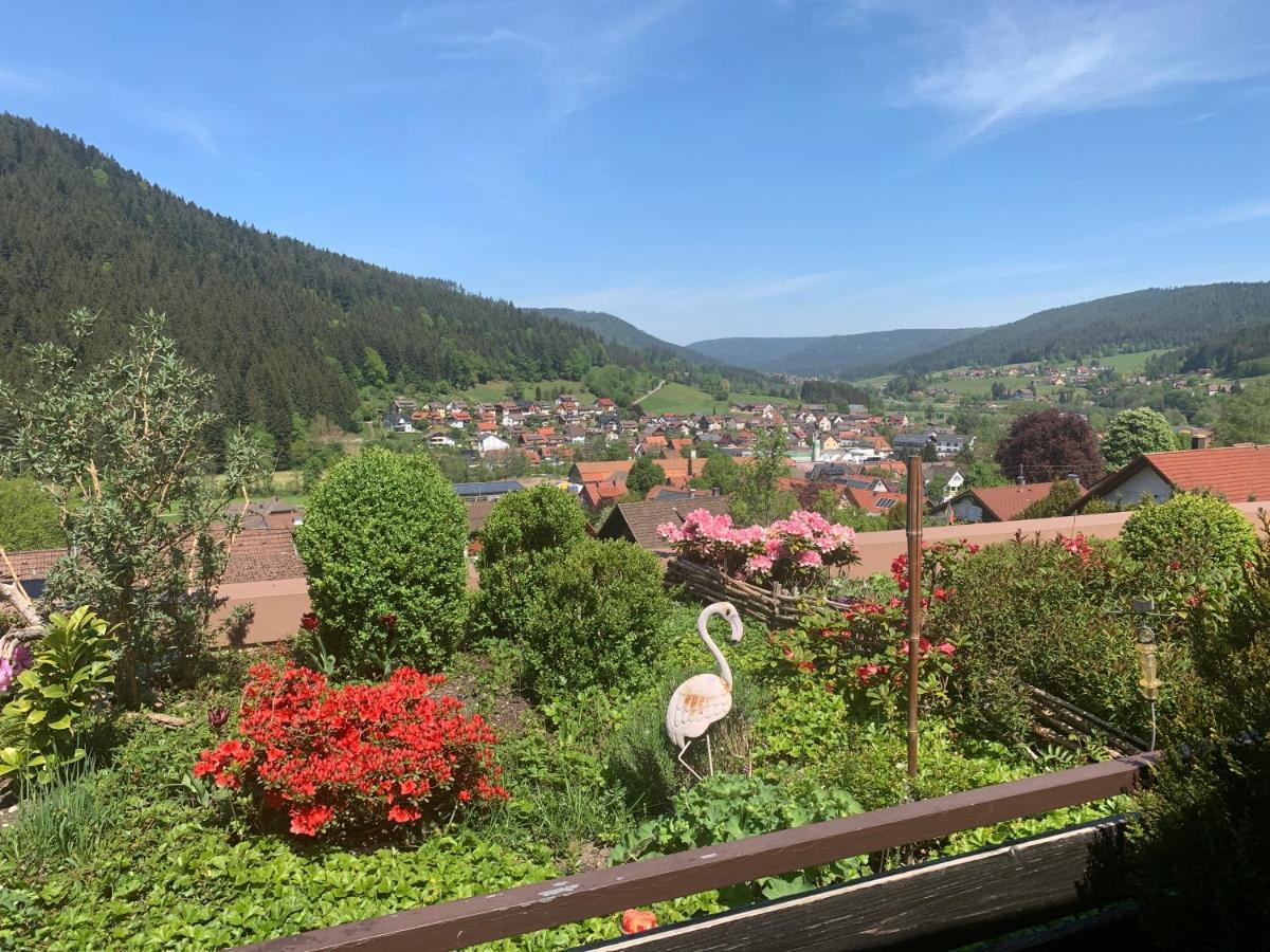 Appartement Mit Herrlicher Aussicht Uebers Murgtal Baiersbronn Exterior photo